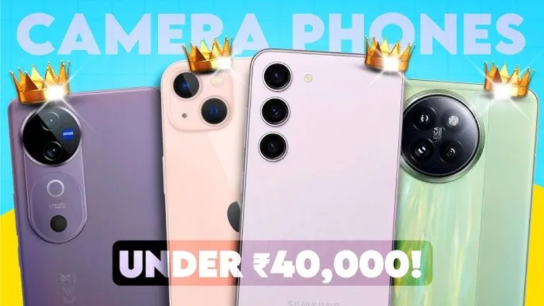 These 5 Phones Under Rs 40,000 Are Packed with DSLR-Level Cameras