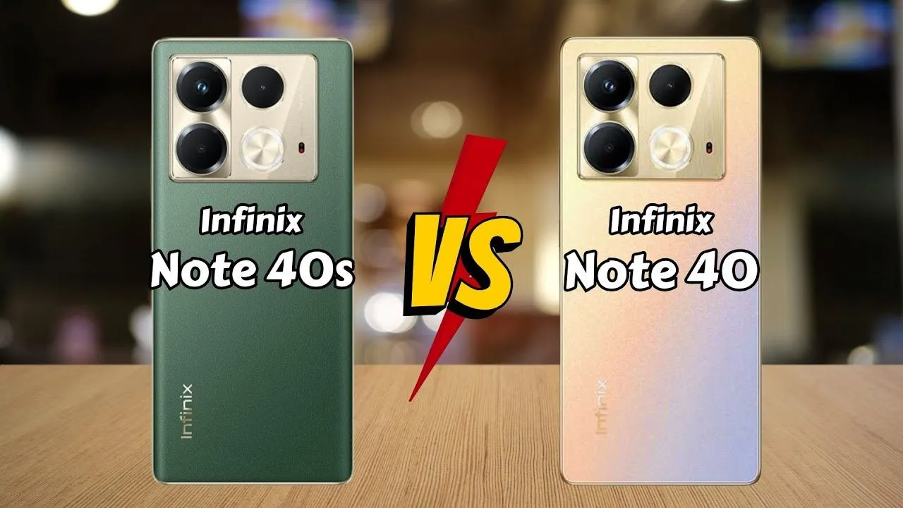 Infinix Note 40S vs Infinix...
