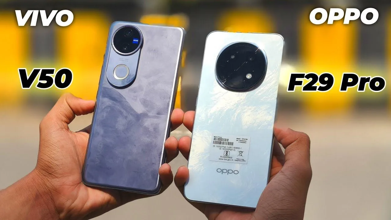 Vivo V50 vs Oppo