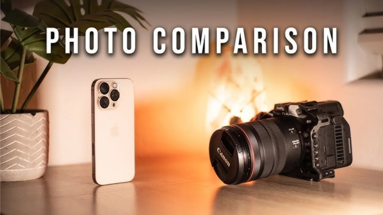Canon EOS 1500D vs iPhone...