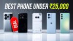 Top 5 Smartphones Under Rs 25,000