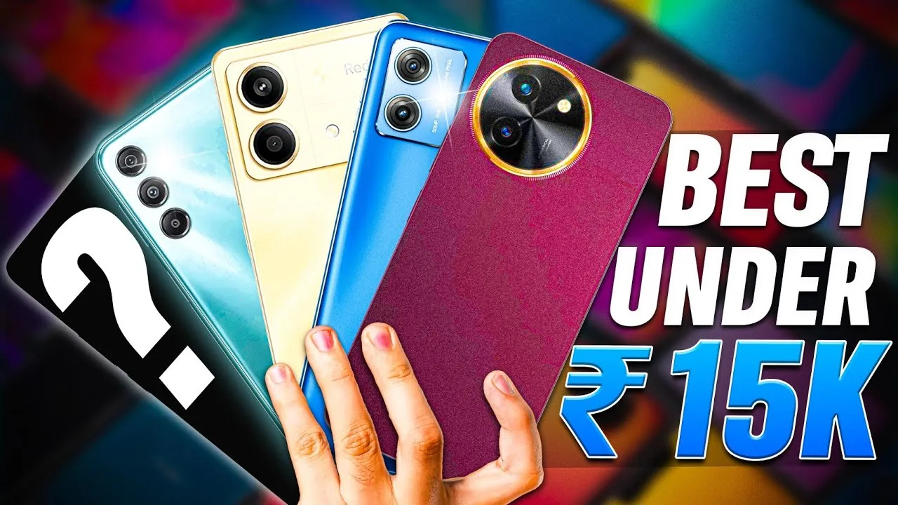 Top smartphones under 15000 with...