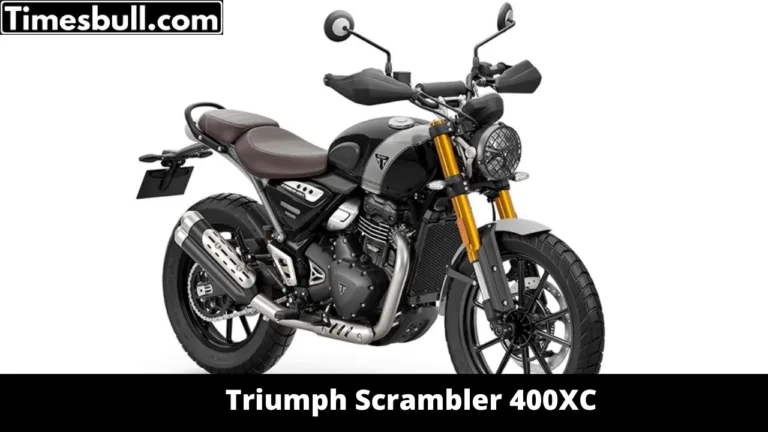 Triumph Scrambler 400XC Details leaked before launch, know what is special