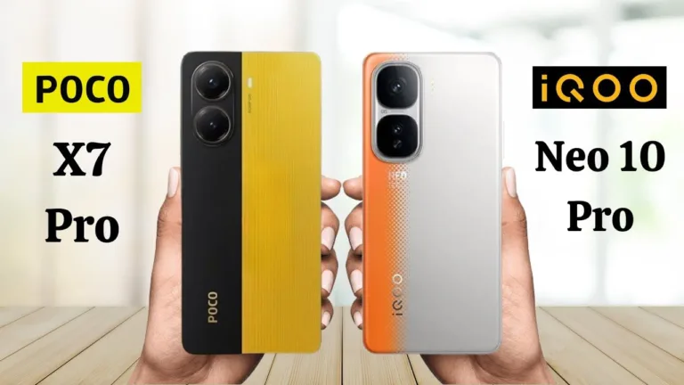 iQOO Neo 10 vs POCO X7 Pro: Best 5G Mid-Rangers Compared