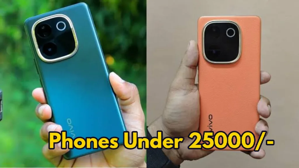 Top Smartphones Under Rs 25000 in India 2025