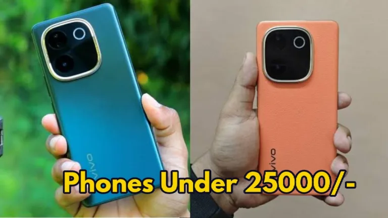 Top Smartphones Under Rs 25000 in India 2025
