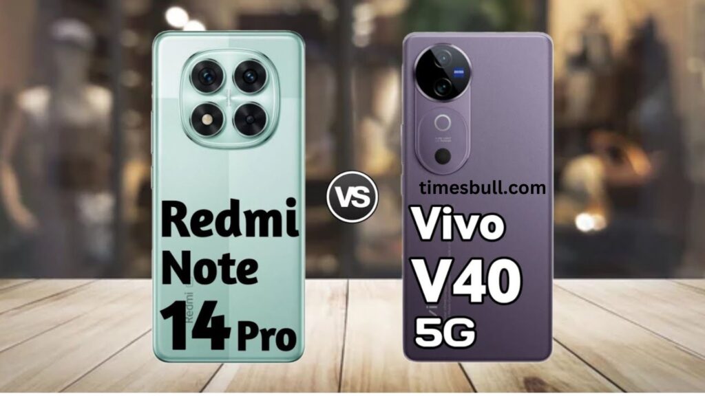 Vivo V40 5G vs Redmi Note 14 Pro+