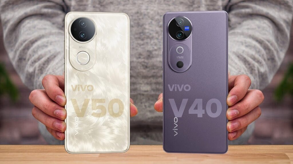 Vivo V50 vs V40 5G offers compared with battery display and performance edge