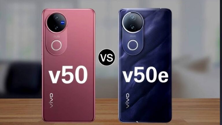 Vivo V50 vs Vivo V50e