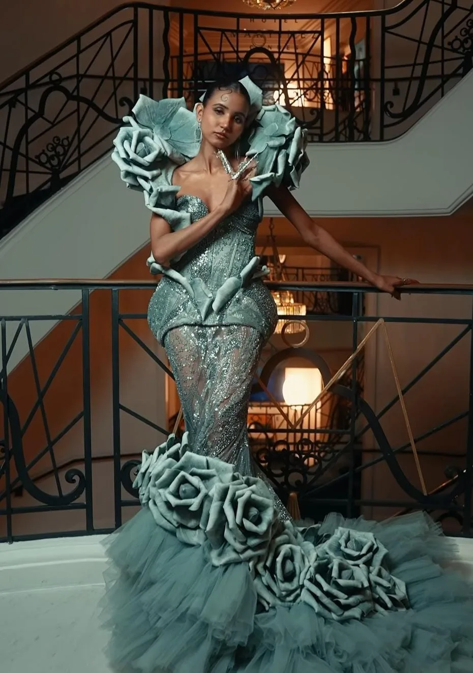 Nancy Tyagi Self Made Gown...