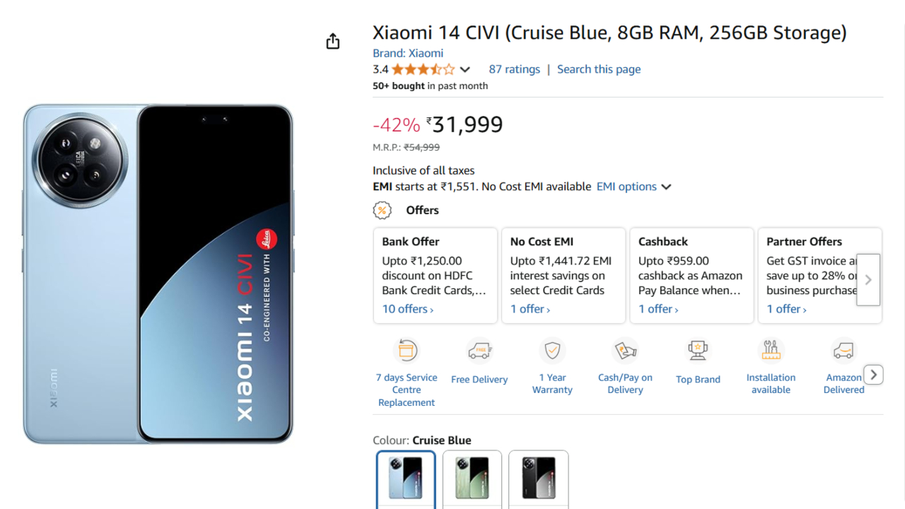 Xiaomi 14 CIVI Discount