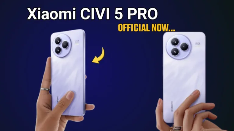 Xiaomi Civi 5 Pro teased with 6000mAh battery and ultra slim design