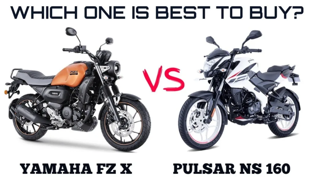 Yamaha FZ-X 2025 vs Bajaj Pulsar N160 : Which Stylish and Powerful Bike Is Right for You?