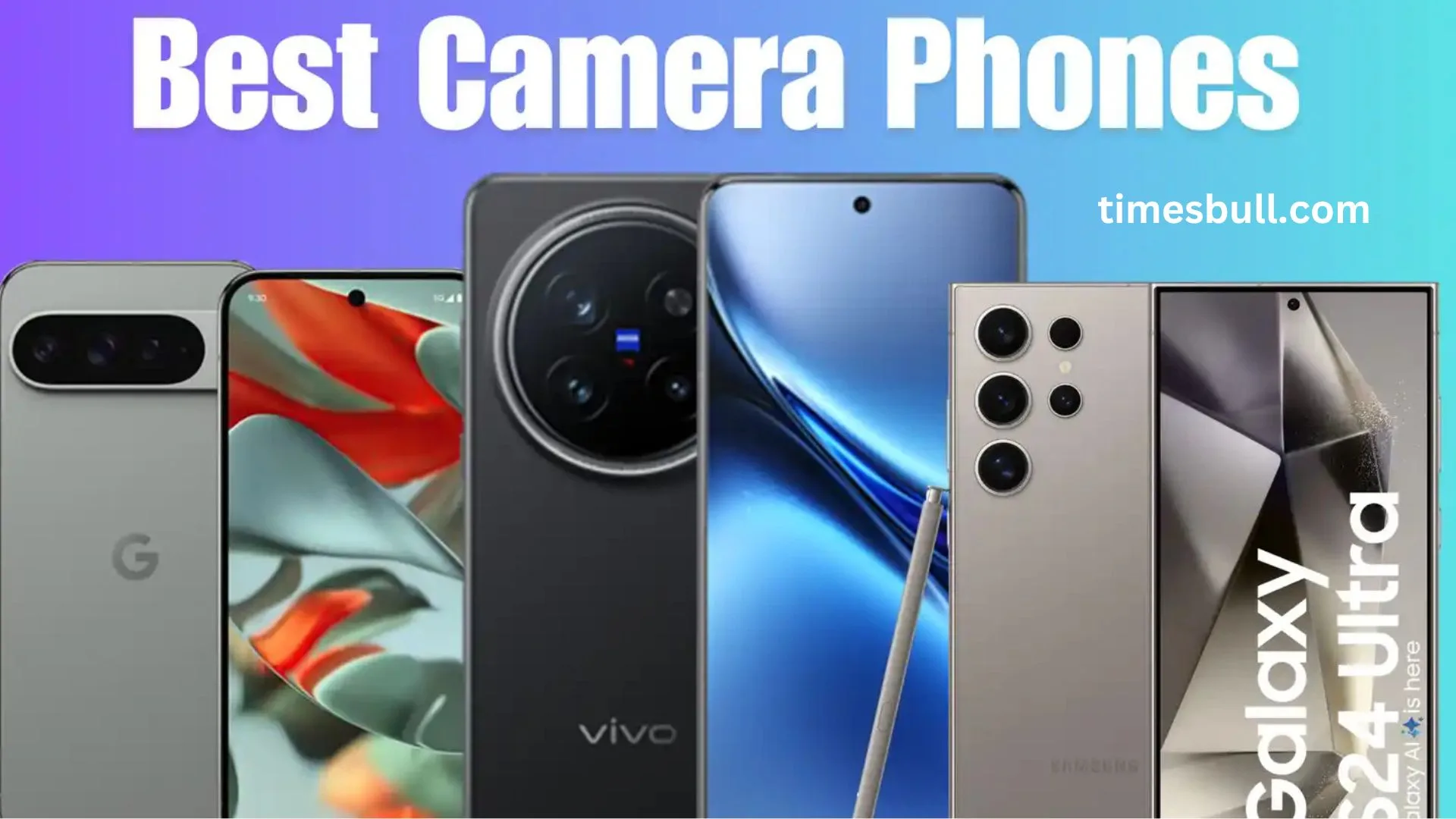 Top 5 Best camera Smartphones...