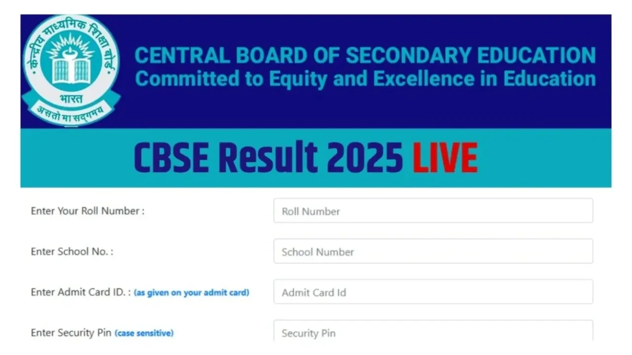 CBSE 12th Result 2025