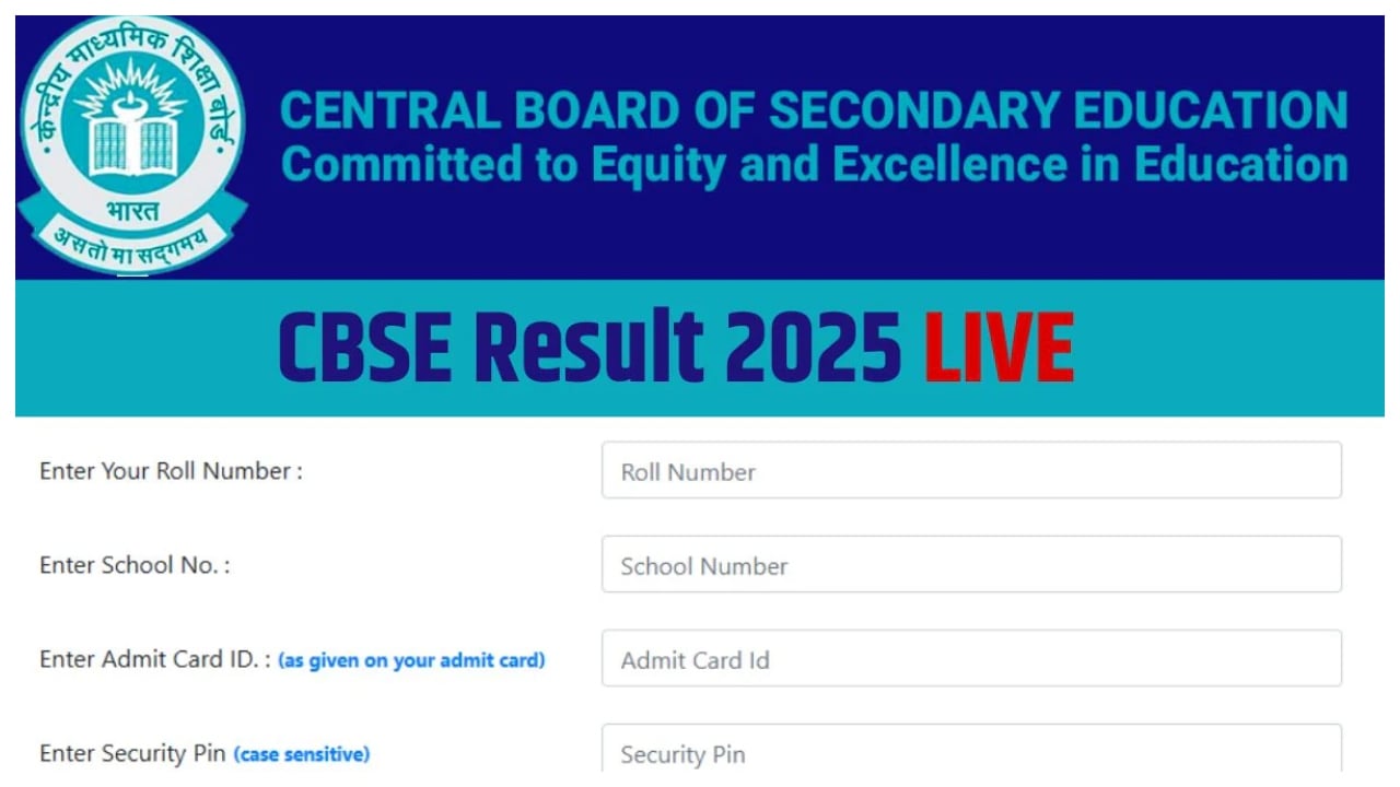 CBSE Board Result 2025 –...