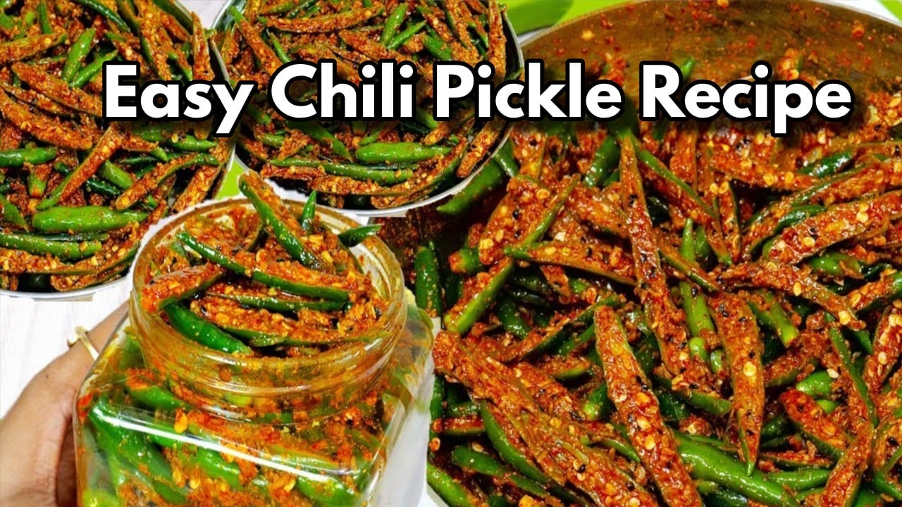 Mirch ka Achar Recipe: