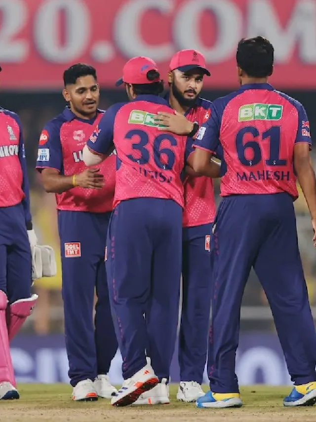 RR ने CSK को 6 विकटों से हराया