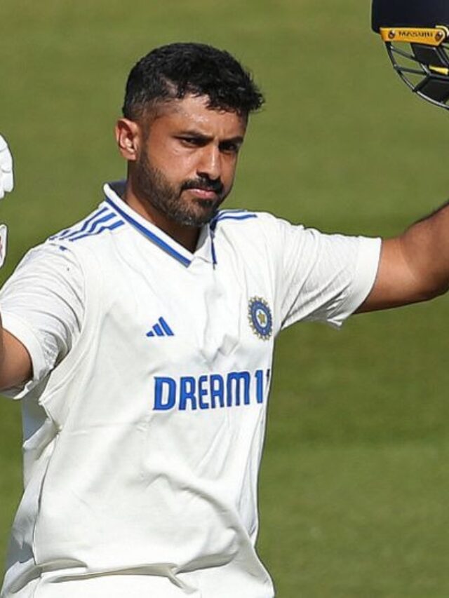 Karun Nair’s Stunning Double Ton Against England Lions