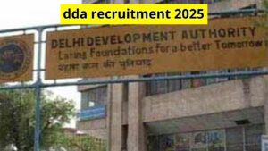 DDA Recruitment 2025: Apply for 1,383 Vacancies – Eligibility, Posts, and How to Apply