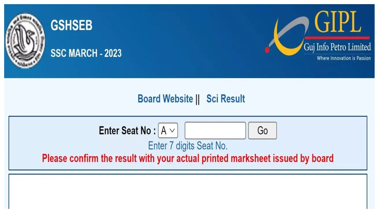 Gujarat Board 12th Result 2025...
