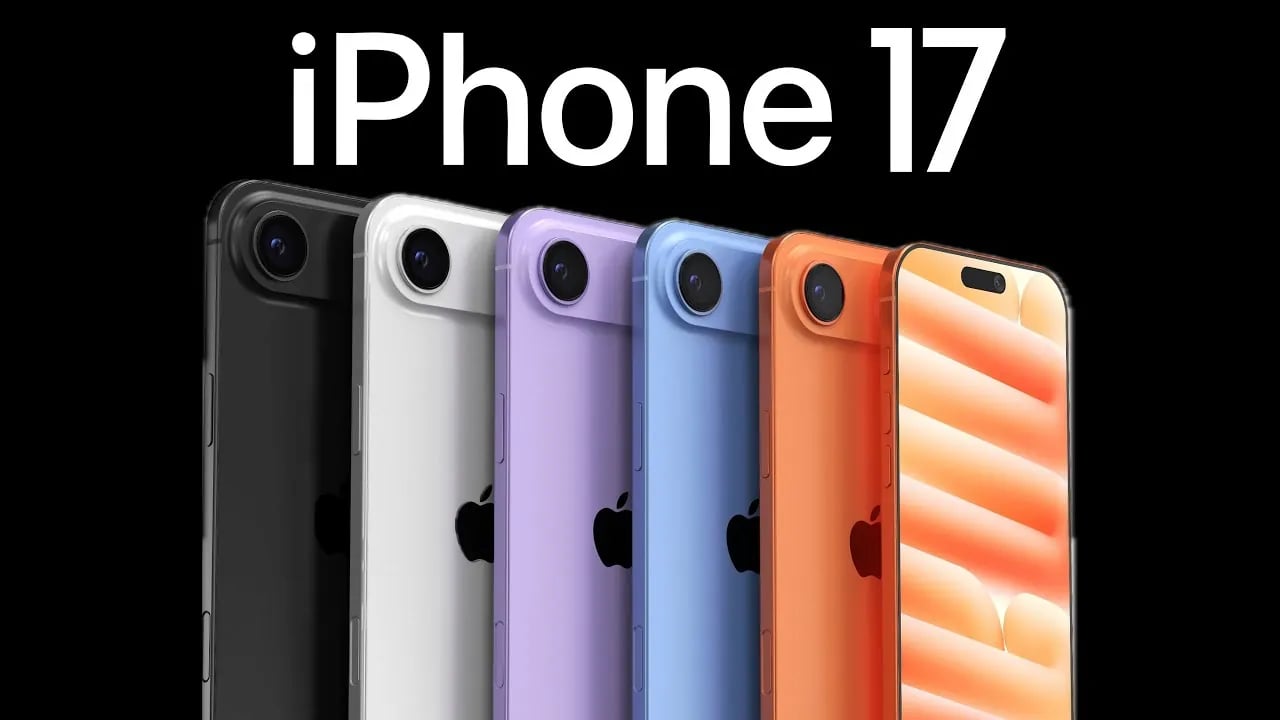 iPhone 17 series redesign