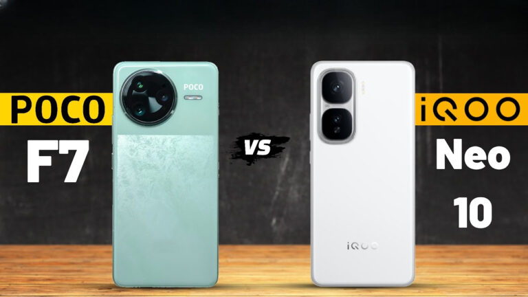 iQOO Neo 10 vs Poco F7 : Which Snapdragon-Powered Smartphone is Right for You?