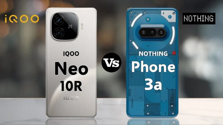 Which phone under ₹27,000 gives more value iQOO Neo 10R or Nothing Phone 3a