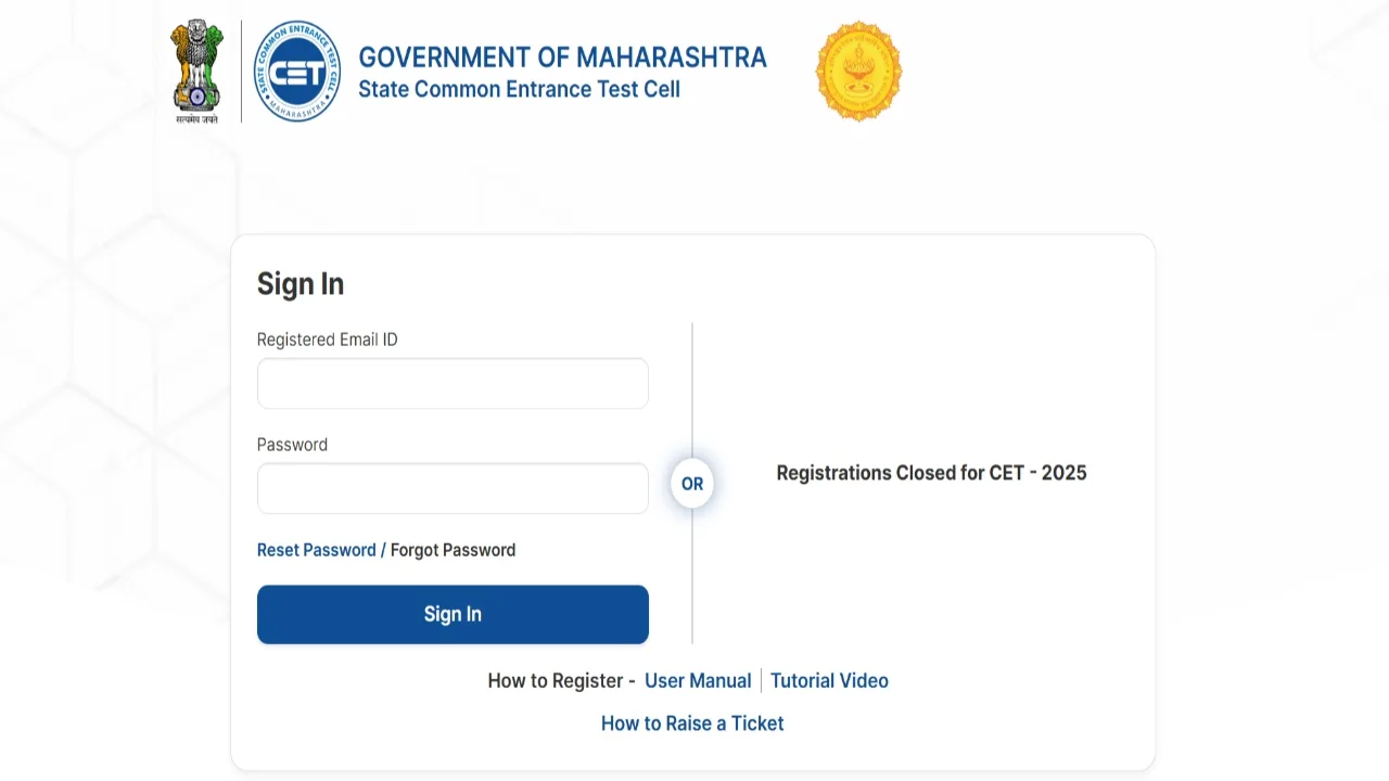 MAH MCA CET 2025