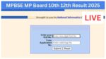 mp board result