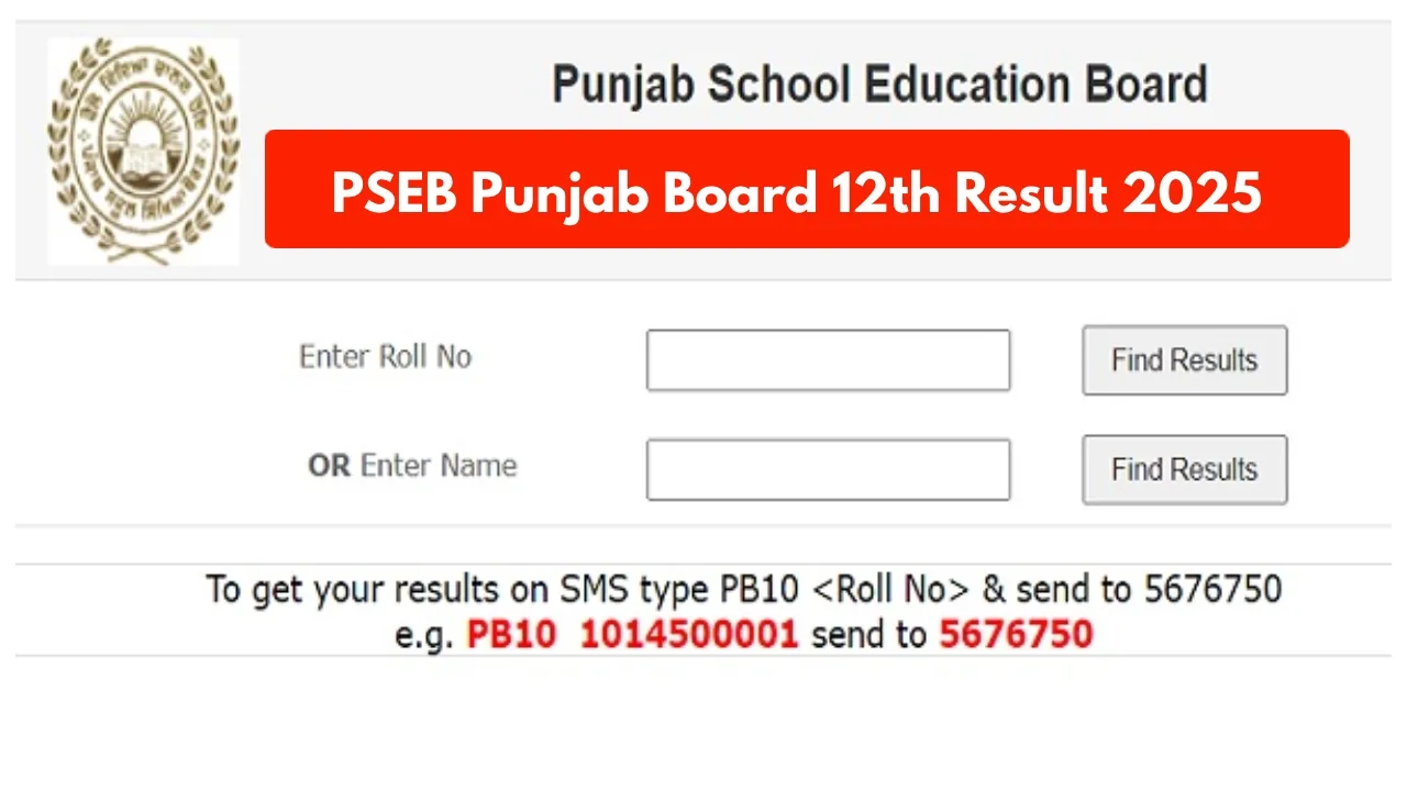 PSEB Punjab Board 12th