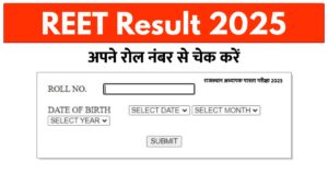 REET Result 2025 – How to Download Scorecard on reet2024.co.in