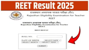 Rajasthan REET Result 2025 – How to Check Level 1 & 2 Score on reet2024.co.in