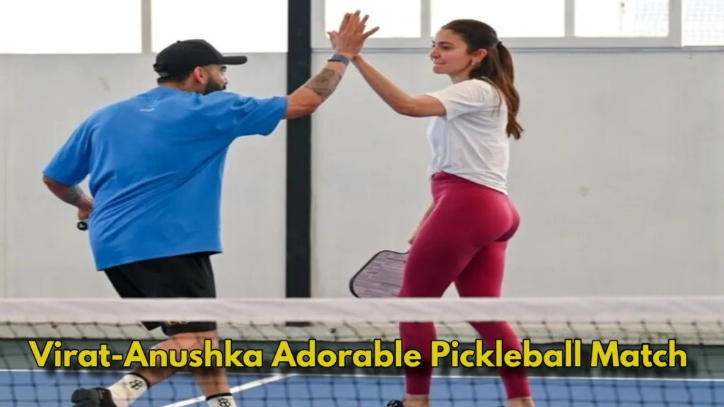 Watch Virat & Anushka Play Pickleball with Dinesh Karthik – Netizens Say‘Power Couple Goals’