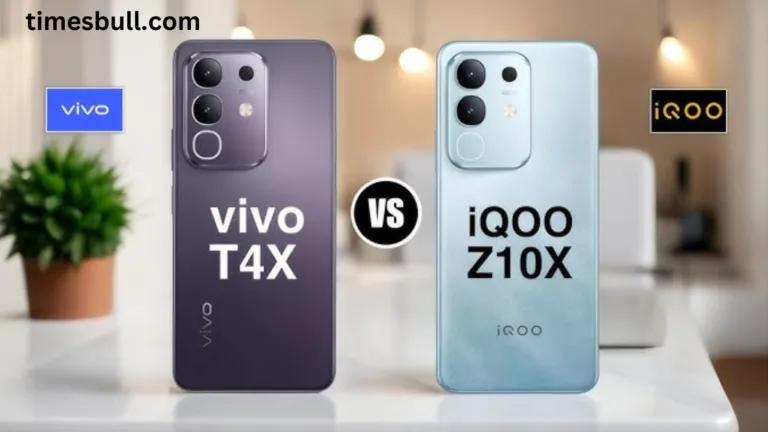 iQOO Z10x vs Vivo T4X: two stylish mid-range royals face off Which Phone Is Better for You