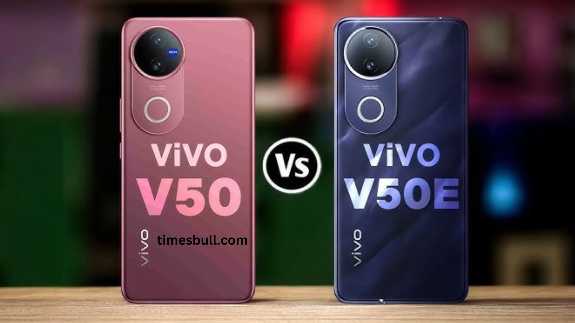 Vivo V50e vs Vivo V50:...