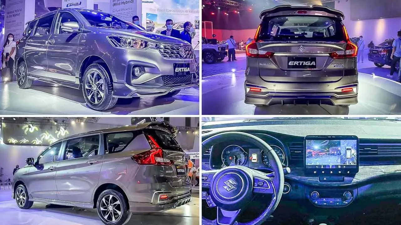 2023 Maruti Ertiga New Touchscreen 360 Camera Launch