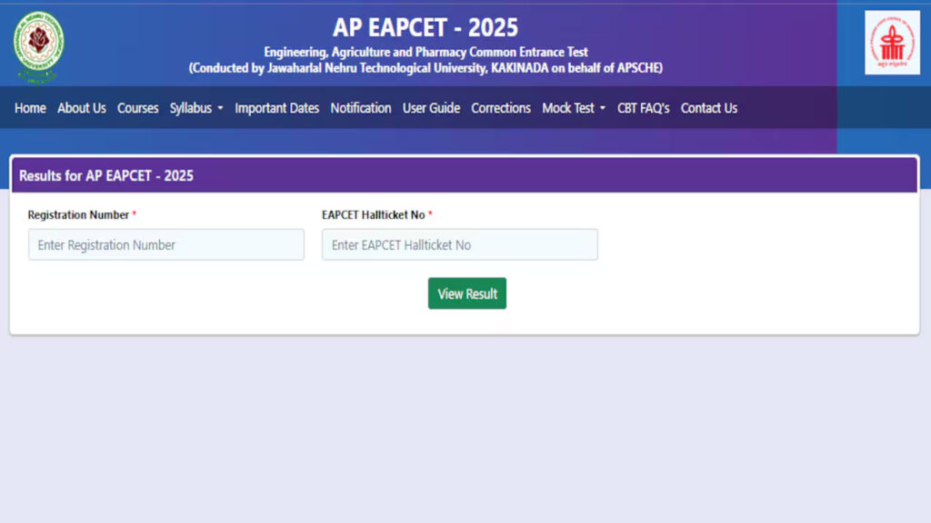 AP EAPCET 2025 Toppers List Released