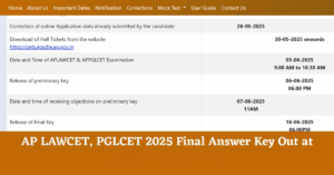 AP LAWCET, PGLCET 2025