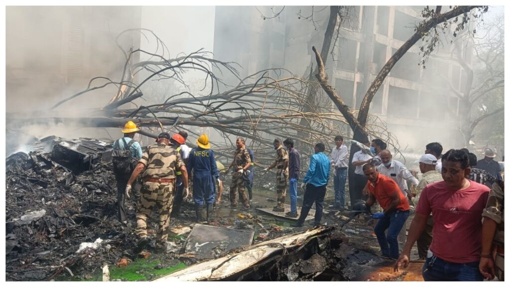 Ahmedabad Plane Crash – Air India Flight AI-171 Crashes, Ex-CM Vijay Rupani Among 242 Passengers Onboard!