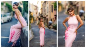 Anushka Sen Killer Photo – Actress Flaunts Toned Body in Backless Bodycon Dress