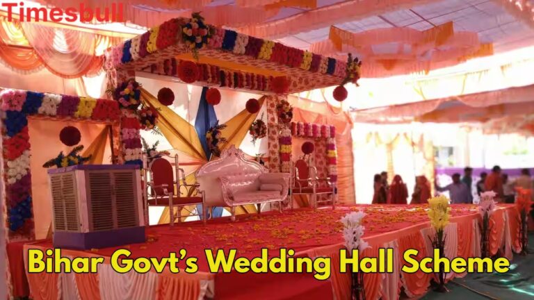 Bihar Govt’s Wedding Hall Scheme