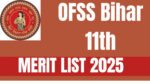 Bihar OFSS Inter Admission 2025