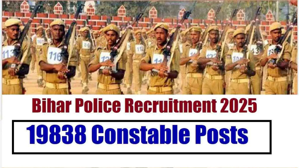 Bihar Police Constable Exam 2025 : Schedule Released for 19,838 Posts, How to Download Admit Card – Check Here