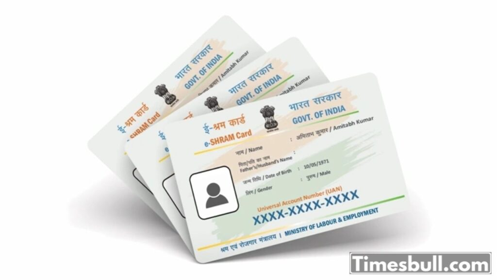 e-Shram card