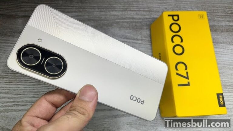 Poco C71 Review: Stylish Looks, Low Budget, Not for Gamers