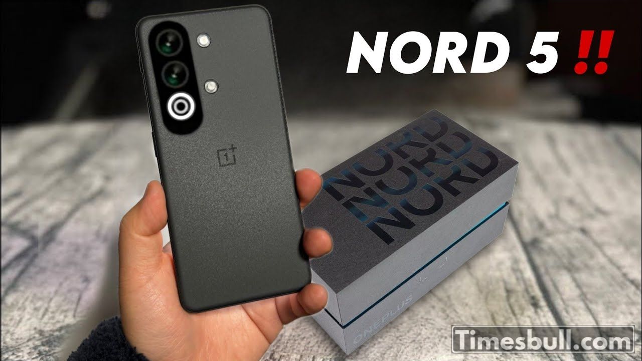 OnePlus Nord 5 and