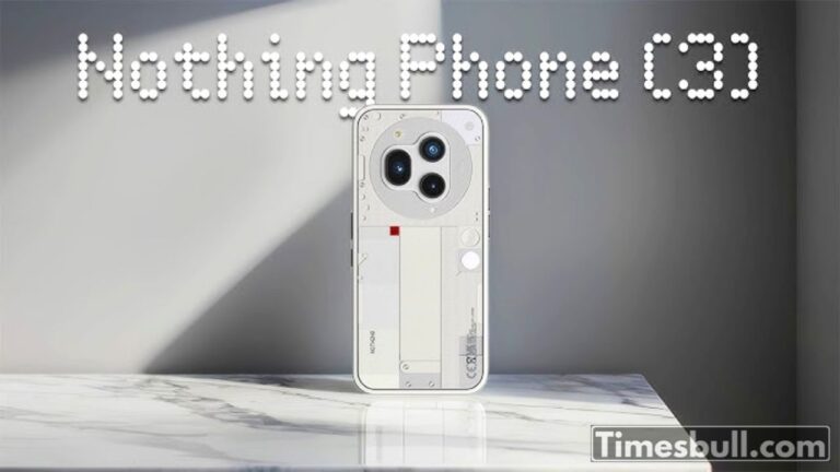 Nothing Phone 3 Price in India, Key Specs and Features Revealed