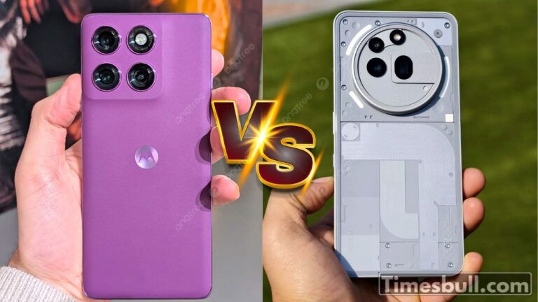 Motorola Edge 60 Pro vs Nothing Phone 3a Pro: Which one is better for you?