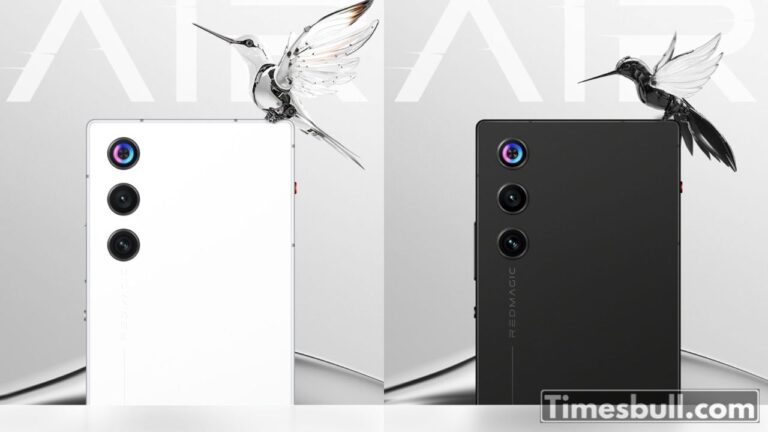 RedMagic 10 Air global pre-orders begin with hidden selfie camera.